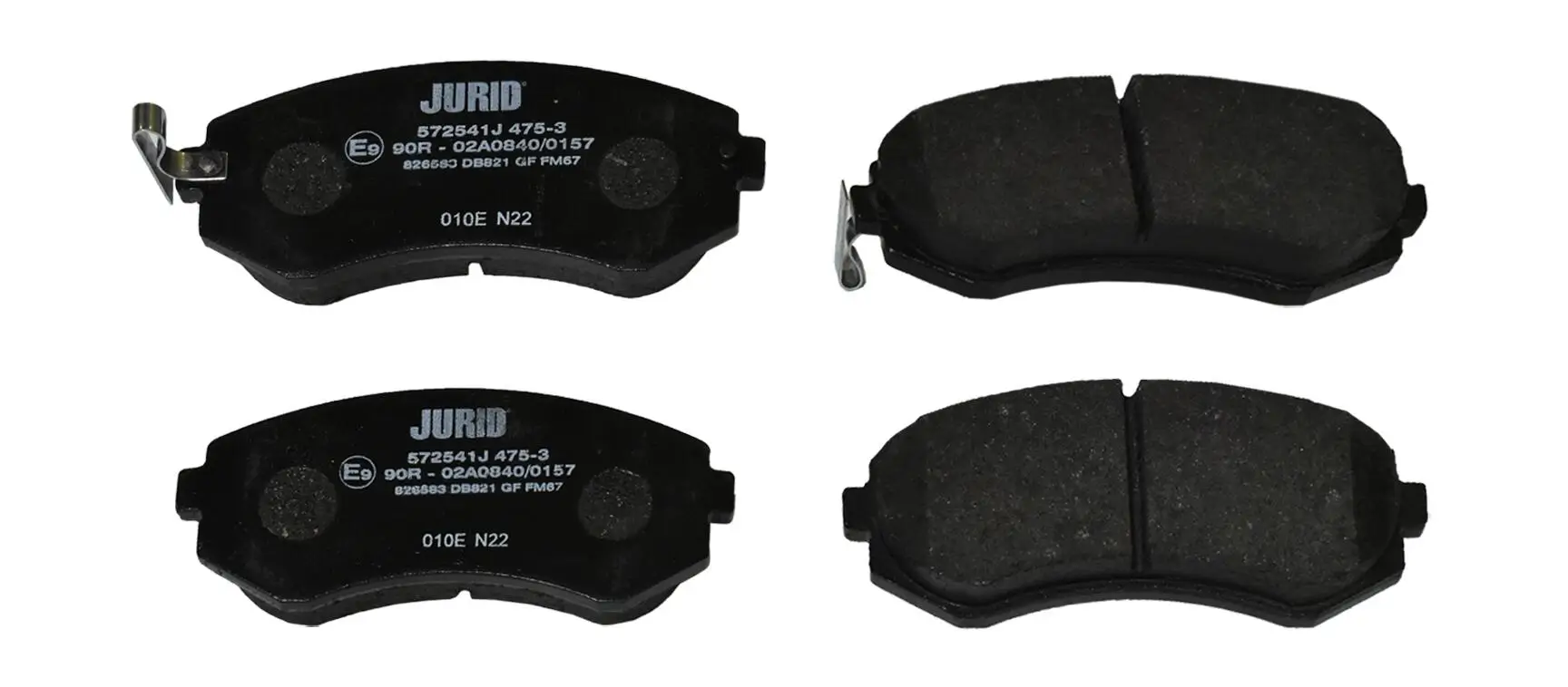 Bremsbelagsatz, Scheibenbremse JURID 572541J