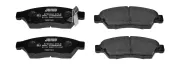 Bremsbelagsatz, Scheibenbremse Vorderachse JURID 572545J