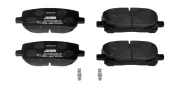 Bremsbelagsatz, Scheibenbremse Vorderachse JURID 572546J
