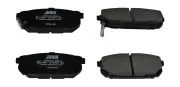 Bremsbelagsatz, Scheibenbremse Hinterachse JURID 572549J