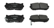 Bremsbelagsatz, Scheibenbremse JURID 572556J