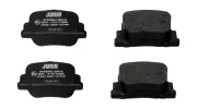 Bremsbelagsatz, Scheibenbremse Hinterachse JURID 572559J