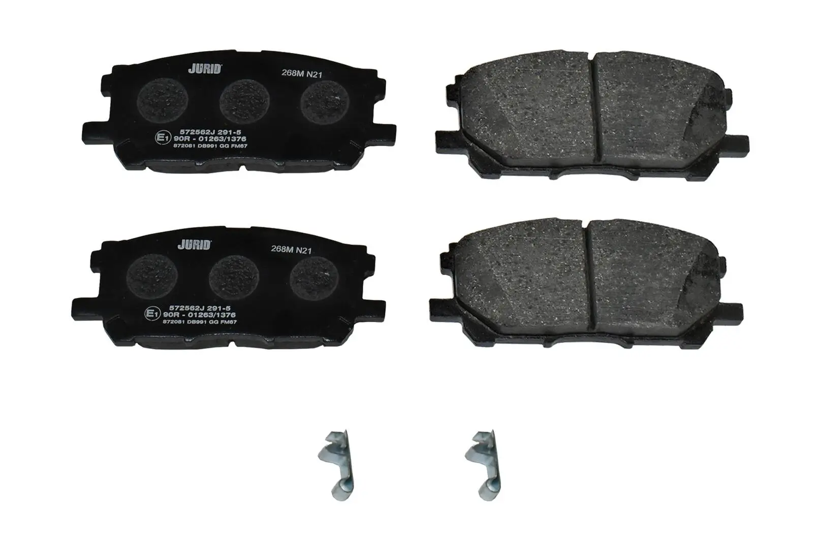 Bremsbelagsatz, Scheibenbremse JURID 572562J