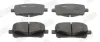 Bremsbelagsatz, Scheibenbremse Vorderachse JURID 572563J Bild Bremsbelagsatz, Scheibenbremse Vorderachse JURID 572563J
