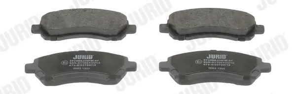 Bremsbelagsatz, Scheibenbremse Vorderachse JURID 572566J