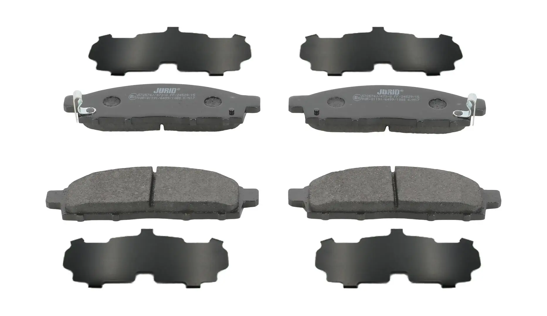 Bremsbelagsatz, Scheibenbremse JURID 572574J