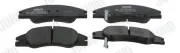 Bremsbelagsatz, Scheibenbremse Vorderachse JURID 572585J