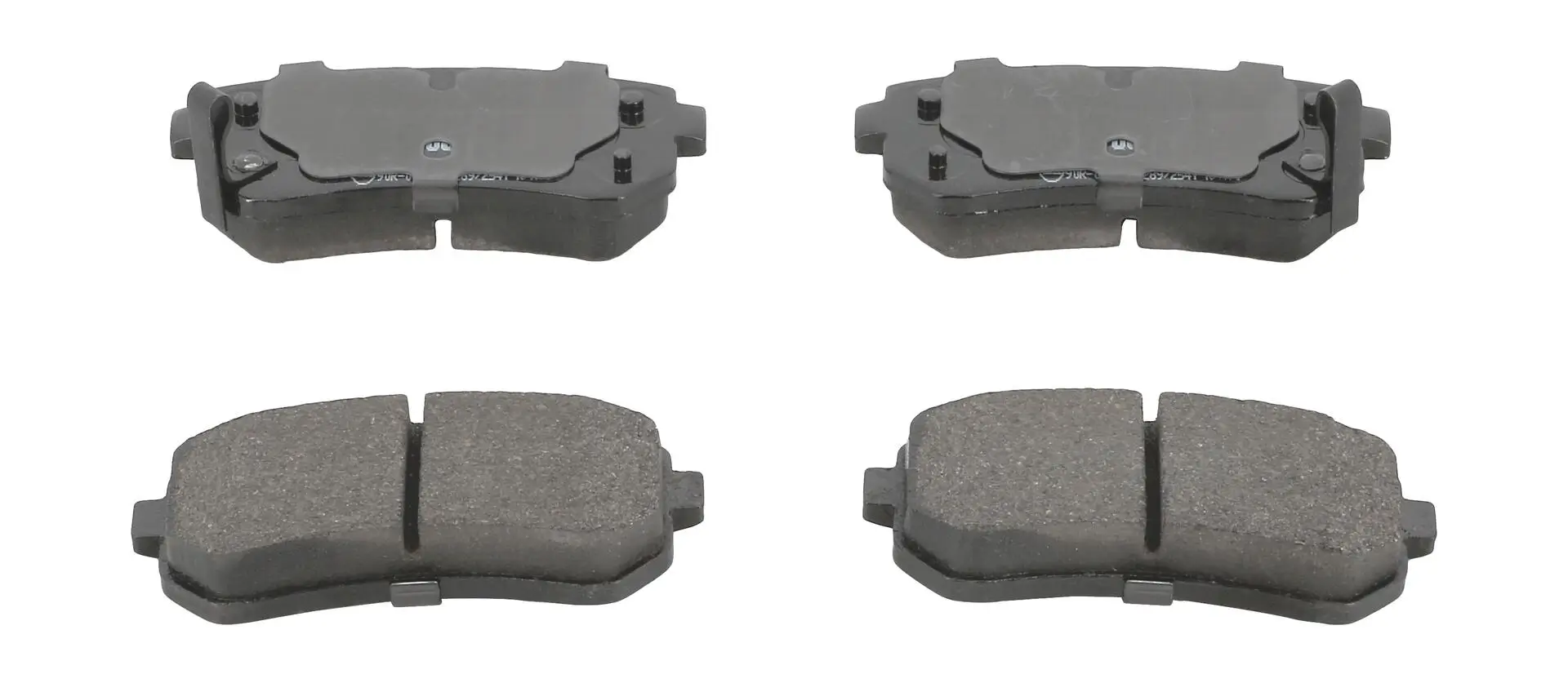 Bremsbelagsatz, Scheibenbremse Hinterachse JURID 572590J