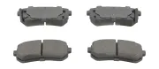 Bremsbelagsatz, Scheibenbremse Hinterachse JURID 572590J