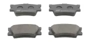 Bremsbelagsatz, Scheibenbremse Hinterachse JURID 572595J