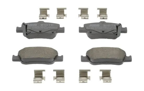 Bremsbelagsatz, Scheibenbremse Hinterachse JURID 572601JC Bild Bremsbelagsatz, Scheibenbremse Hinterachse JURID 572601JC