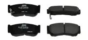 Bremsbelagsatz, Scheibenbremse Hinterachse JURID 572608J