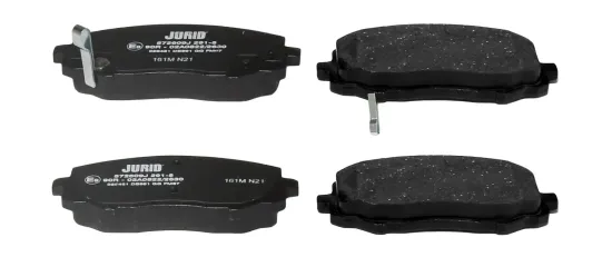 Bremsbelagsatz, Scheibenbremse Vorderachse JURID 572609J Bild Bremsbelagsatz, Scheibenbremse Vorderachse JURID 572609J