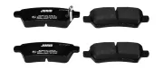 Bremsbelagsatz, Scheibenbremse Hinterachse JURID 572610J