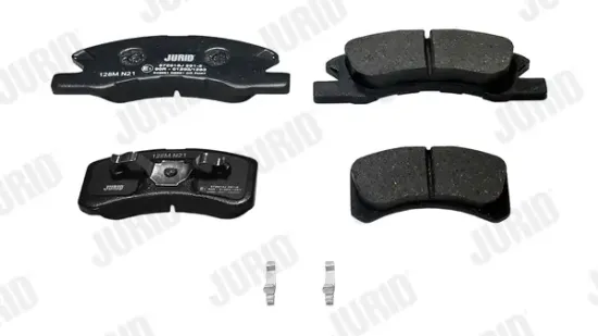 Bremsbelagsatz, Scheibenbremse Vorderachse JURID 572615J Bild Bremsbelagsatz, Scheibenbremse Vorderachse JURID 572615J