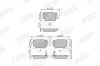 Bremsbelagsatz, Scheibenbremse Hinterachse JURID 572623J Bild Bremsbelagsatz, Scheibenbremse Hinterachse JURID 572623J
