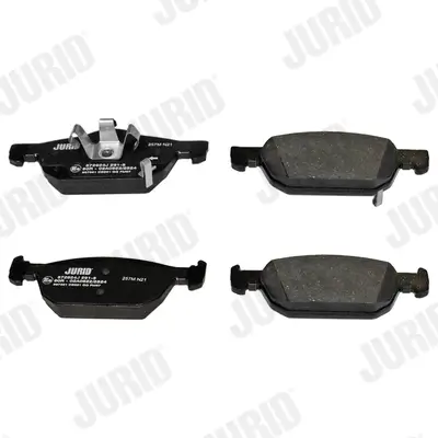 Bremsbelagsatz, Scheibenbremse JURID 572624J Bild Bremsbelagsatz, Scheibenbremse JURID 572624J
