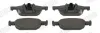 Bremsbelagsatz, Scheibenbremse JURID 572624JC