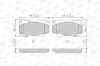 Bremsbelagsatz, Scheibenbremse Vorderachse JURID 572625J Bild Bremsbelagsatz, Scheibenbremse Vorderachse JURID 572625J