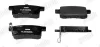 Bremsbelagsatz, Scheibenbremse Hinterachse JURID 572626J Bild Bremsbelagsatz, Scheibenbremse Hinterachse JURID 572626J