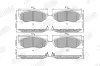 Bremsbelagsatz, Scheibenbremse Vorderachse JURID 572638J Bild Bremsbelagsatz, Scheibenbremse Vorderachse JURID 572638J