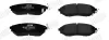 Bremsbelagsatz, Scheibenbremse Vorderachse JURID 572638J Bild Bremsbelagsatz, Scheibenbremse Vorderachse JURID 572638J