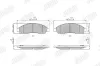 Bremsbelagsatz, Scheibenbremse Vorderachse JURID 572643J Bild Bremsbelagsatz, Scheibenbremse Vorderachse JURID 572643J