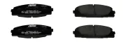 Bremsbelagsatz, Scheibenbremse Vorderachse JURID 572650J