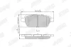 Bremsbelagsatz, Scheibenbremse Hinterachse JURID 572653J Bild Bremsbelagsatz, Scheibenbremse Hinterachse JURID 572653J