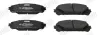 Bremsbelagsatz, Scheibenbremse Vorderachse JURID 572655J Bild Bremsbelagsatz, Scheibenbremse Vorderachse JURID 572655J