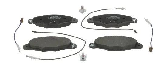 Bremsbelagsatz, Scheibenbremse Vorderachse JURID 573004J Bild Bremsbelagsatz, Scheibenbremse Vorderachse JURID 573004J