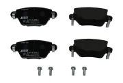 Bremsbelagsatz, Scheibenbremse Hinterachse JURID 573012J