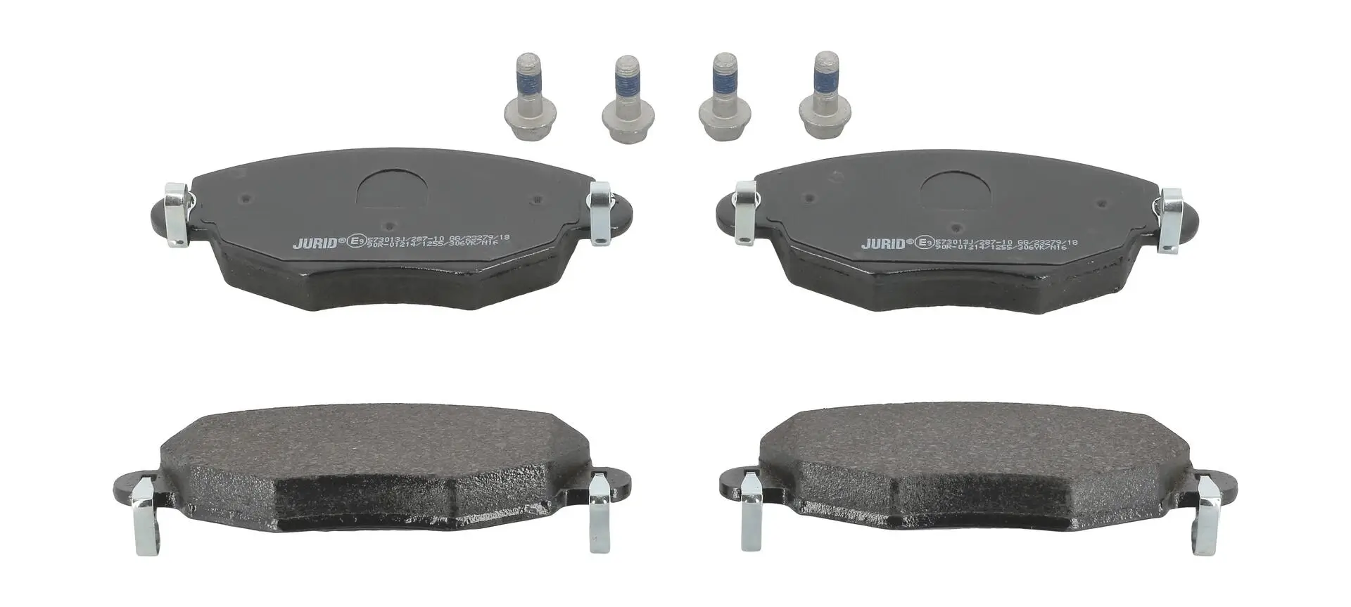 Bremsbelagsatz, Scheibenbremse Vorderachse JURID 573013J