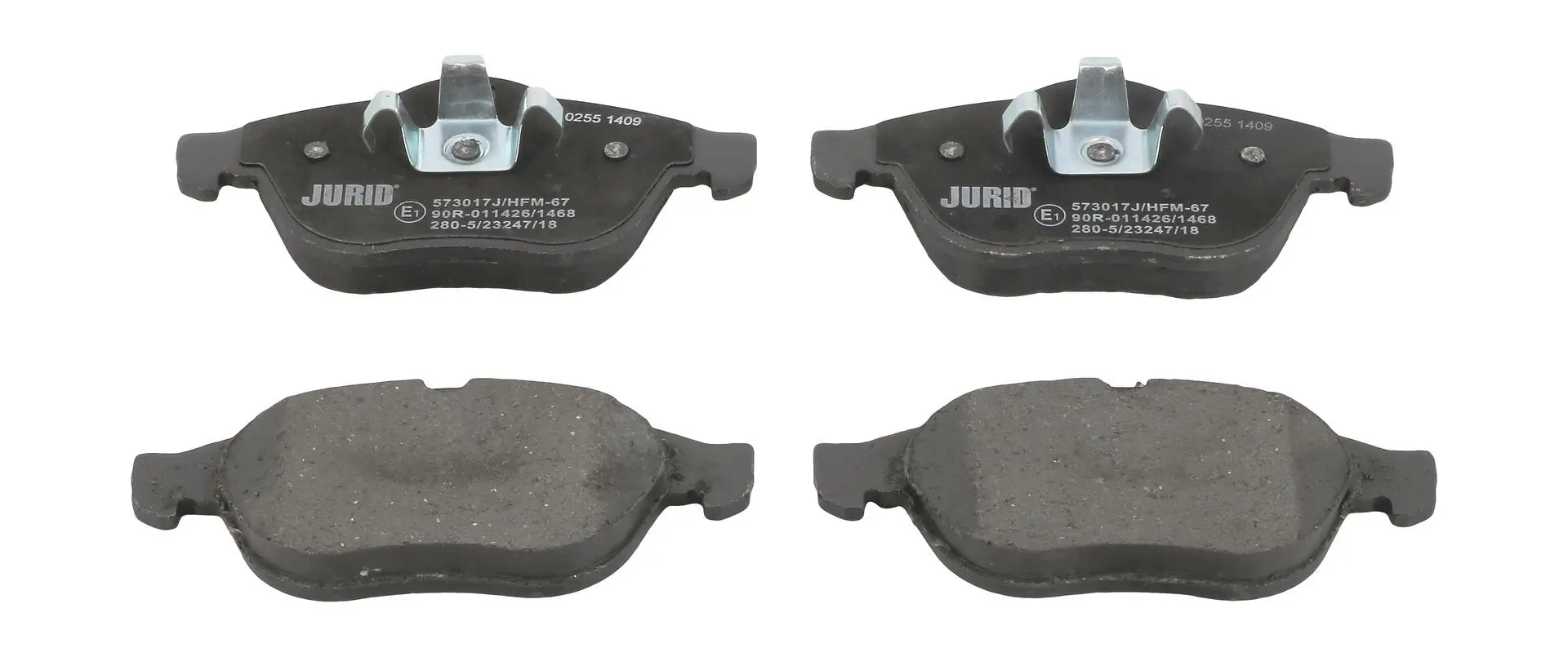 Bremsbelagsatz, Scheibenbremse JURID 573017J