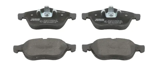 Bremsbelagsatz, Scheibenbremse JURID 573017J Bild Bremsbelagsatz, Scheibenbremse JURID 573017J