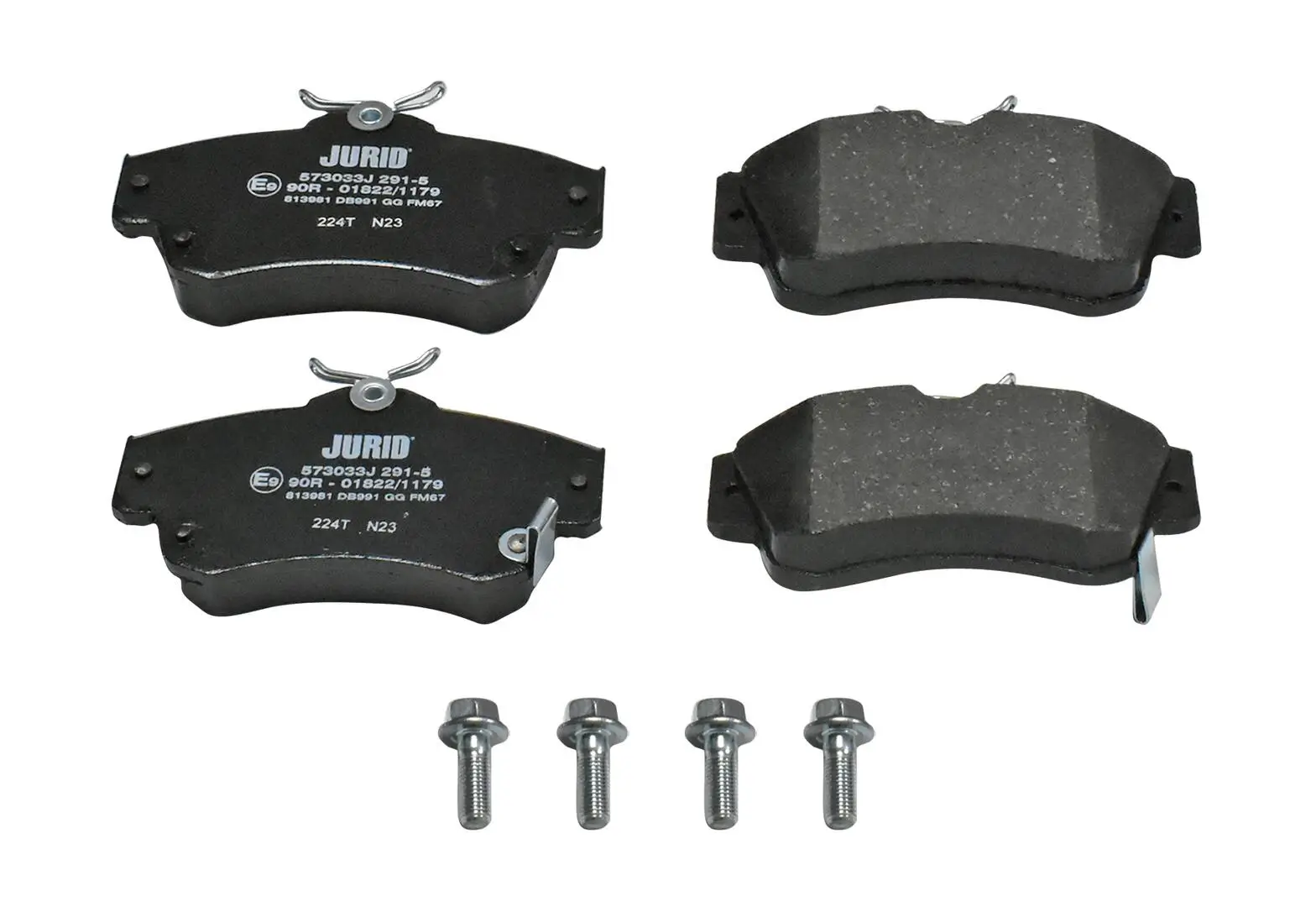Bremsbelagsatz, Scheibenbremse Vorderachse JURID 573033J