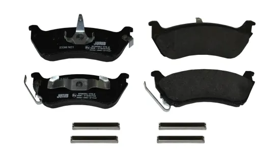 Bremsbelagsatz, Scheibenbremse Hinterachse JURID 573035J Bild Bremsbelagsatz, Scheibenbremse Hinterachse JURID 573035J