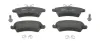 Bremsbelagsatz, Scheibenbremse Vorderachse JURID 573036J