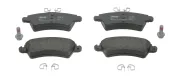 Bremsbelagsatz, Scheibenbremse Vorderachse JURID 573036J
