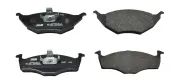 Bremsbelagsatz, Scheibenbremse Vorderachse JURID 573040J