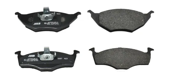 Bremsbelagsatz, Scheibenbremse Vorderachse JURID 573040J Bild Bremsbelagsatz, Scheibenbremse Vorderachse JURID 573040J