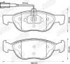 Bremsbelagsatz, Scheibenbremse JURID 573042J Bild Bremsbelagsatz, Scheibenbremse JURID 573042J