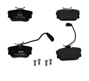 Bremsbelagsatz, Scheibenbremse Hinterachse JURID 573049J