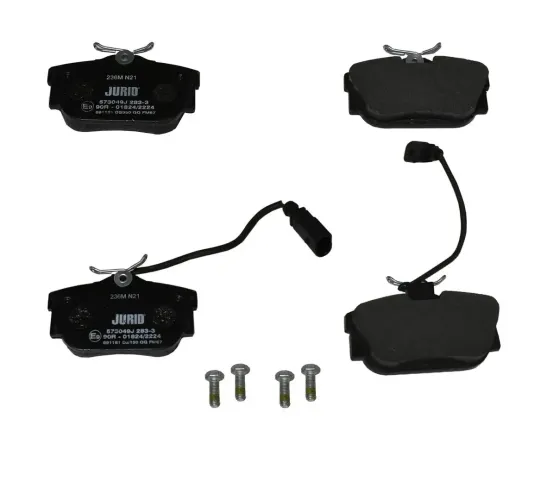 Bremsbelagsatz, Scheibenbremse Hinterachse JURID 573049J Bild Bremsbelagsatz, Scheibenbremse Hinterachse JURID 573049J