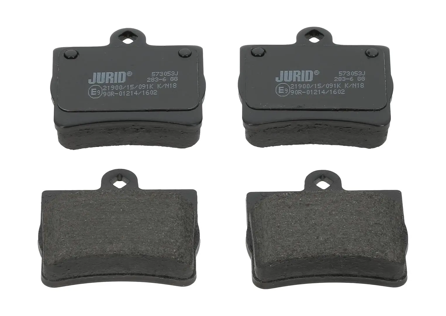 Bremsbelagsatz, Scheibenbremse Hinterachse JURID 573053J