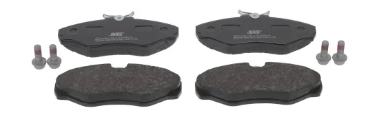 Bremsbelagsatz, Scheibenbremse Vorderachse JURID 573058J Bild Bremsbelagsatz, Scheibenbremse Vorderachse JURID 573058J