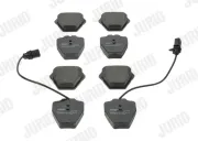 Bremsbelagsatz, Scheibenbremse Vorderachse JURID 573064J