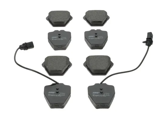 Bremsbelagsatz, Scheibenbremse Vorderachse JURID 573064J Bild Bremsbelagsatz, Scheibenbremse Vorderachse JURID 573064J