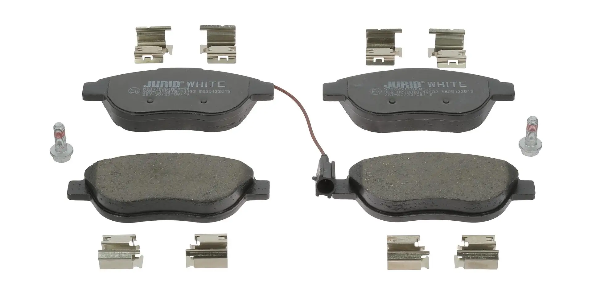 Bremsbelagsatz, Scheibenbremse JURID 573075JC