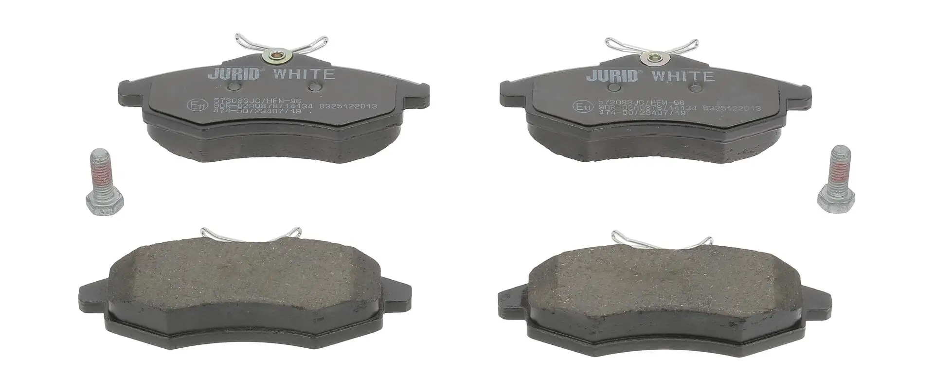 Bremsbelagsatz, Scheibenbremse JURID 573083JC